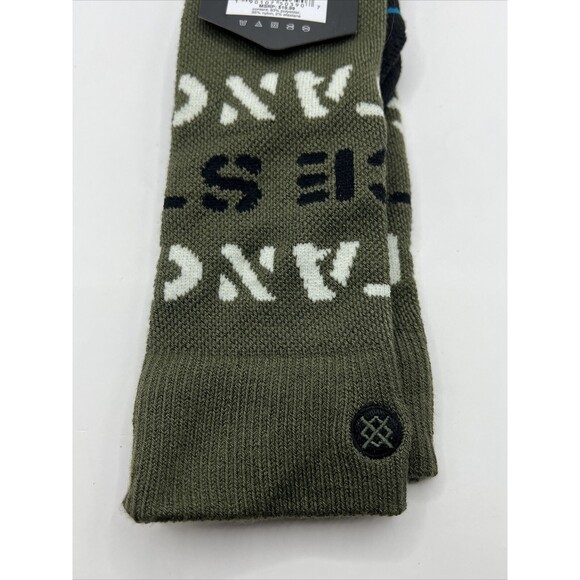 Stance Barracks Snow Socks Poly Blend Size Medium Men's 6-8.5, Women's 8-10.5 - Picture 3 of 7
